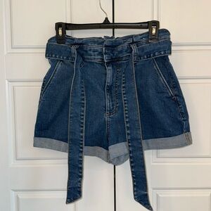 Express High Rise Shorts